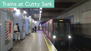 DLR Trains At Cutty Sark [upl. by Houston]