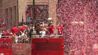 Chicago Blackhawks Rally Celebration Parade [upl. by Aleakam]