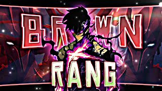 Igris vs Sung jinwoo AMVEDIT  Brown rang amv edit  Solo Leveling  Hindi amv edit [upl. by Bloom]