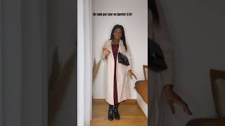 531 comment porter une robe longue en hiver  Outfit of The day ootd streetstyle I Manuela Miro [upl. by Ylirama]