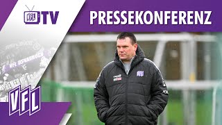 Pressekonferenz mit NeuCheftrainer Uwe Koschinat [upl. by Runkle]