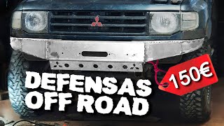 Instalando DEFENSAS ARTESANALES para OFF ROAD en Montero v20 [upl. by Wiggins]