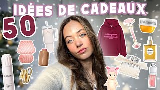 50 IDÉES de CADEAUX de NOËL  tendances pour ado [upl. by Leoine]