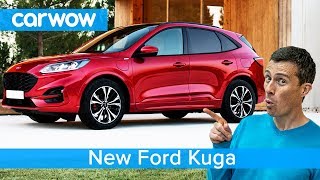 New Ford Kuga SUV 2020  see why it should be better than a VW Tiguan and Peugeot 3008 [upl. by Ahtram]