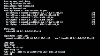 how to install rubyruby gem in centosredhastlinux [upl. by Innes]