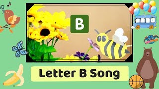 The Letter B Song  Educational Videos for Kids  Learning the Alphabet with Lulu and Munch [upl. by Eremaj]