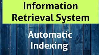 Automatic Indexing introduction  Information Retrieval System in Telugu [upl. by Assetak782]