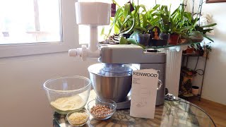 Kenwood Chef Grain Mill Attachment KAX941PL Unboxing amp Review [upl. by Coralie]