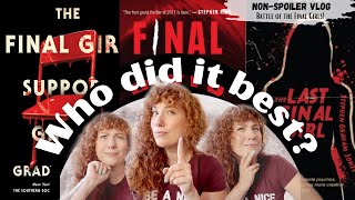 I READ 3 “FINAL GIRLS” BOOKS I WHO DID IT BEST [upl. by Islehc]