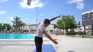 How to do front flip half twist free 5121d Springboard Diving Strategies Tips Tutorial [upl. by Rolando]