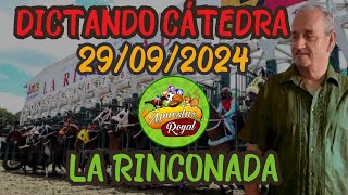 290924 DICTANDO CATEDRA LA RINCONADA PRONOSTICOS [upl. by Aninahs]