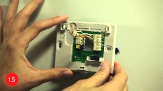 Install the Honeywell WiFi smart thermostat [upl. by Eelegna557]