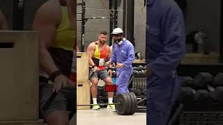 Anatoly VS Bodybuilder The CLEANER lifted with ONE HAND Gym Prank anatoly fitness gym shotstory [upl. by Yud960]