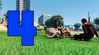 GTA SUPER Epic Fails 3  CAIDAS CONTRA PERSONAS  Capitulo 4 [upl. by Angil]