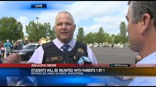 Reynolds school shooting 2014 KGW breaking news coverage [upl. by Sheets]