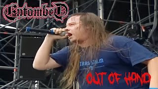 ENTOMBED  Out Of Hand Live In Memoriam Of LG Petrov 19722021 [upl. by Leuqer464]