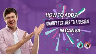 How to add a grainy texture to a design [upl. by Idnek349]