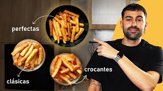 LA PAPA FRITA PERFECTA Hice 3 niveles hasta encontrarla 🍟  Las Recetas de Simón [upl. by Suneya661]