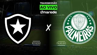 BOTAFOGO X PALMEIRAS AO VIVO DIRETO DO NILTON SANTOS  TRANSMISSÃO BRASILEIRÃO 2024 [upl. by Aretina]