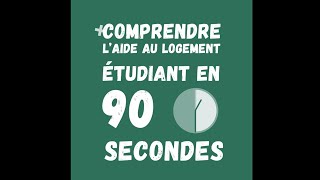 La Caf décrypte pour vous  laide au logement étudiant [upl. by Schuh]