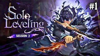 Solo leveling session 3 in Hindi explains Ep 15 [upl. by Kcirdet111]