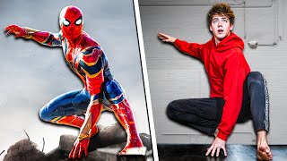 Spiderman No Way Home Stunts In Real Life  Challenge [upl. by Yorgerg]