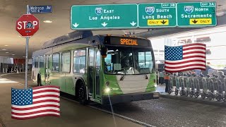 🇺🇸 Bus Observations in Los Angeles July 2024 🇺🇸 [upl. by Crutcher]