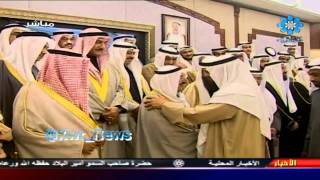 حسين القلاف يرفض السلام على سمو الأمير الشيخ صباح الأحمد الجابر الصباح 15فبراير2012 [upl. by Herzog]