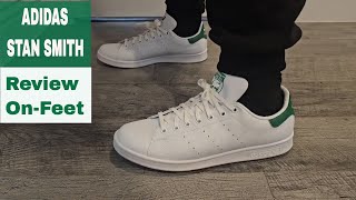 Adidas Stan Smith Shoes Review amp On Feet Updated Version in 2024 HD 1080p [upl. by Cohlette183]