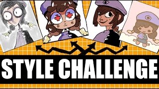 STYLE CHALLENGE Gorillaz PPG Danganronpa  More [upl. by Nayve230]