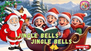 Jingle bells  Nursery Rhymes amp Kids Songs cartoon [upl. by Atikihs]