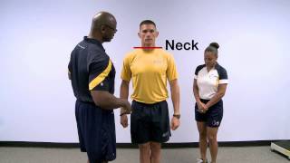 Official Navy PRT Body Composition Assessment Demonstration [upl. by Cappella]