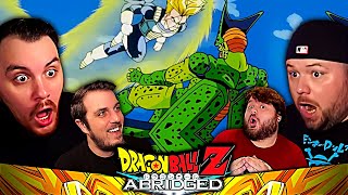 Reacting to DBZ Abridged Epilogue Without Watching Dragon Ball Z [upl. by Cavuoto]