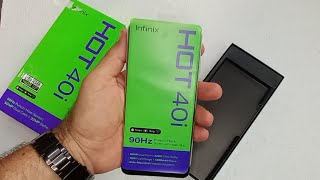 unboxing infinix Hot 40i review test camera price fiche technique [upl. by Stonwin]