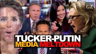 US media melts down over TuckerPutin interview [upl. by Sedgewick]