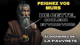 DITES ADIEU À LA PAUVRETÉ EN PEIGNANT VOS MURS DE CETTE COULEUR  Le secret de la richesse [upl. by Culosio]