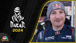 Mitchell Guthrie and more discuss little bit of everything in Dakar Stage 3  Motorsports on NBC [upl. by Alyak]