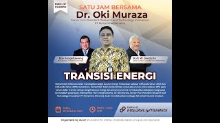 Satu Jam Bersama Dr Oki Muraza Senior VP Research and Technology Innovation PT Pertamina Persero [upl. by Euqinim]