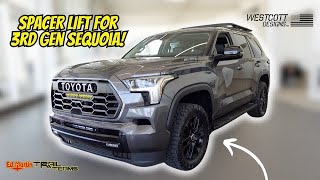 Westcott Designs 25” Lift Kit for 3rd Gen Sequoia [upl. by Kcirddet]