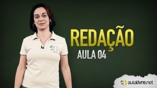 Redação  Aula 04  Dissertação [upl. by Burny447]