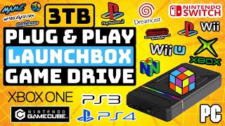 3TB Plug amp Play Game Drive With 1000s of Games From PS3 PS4 Xbox One Xbox Switch amp So Much More [upl. by Clive]