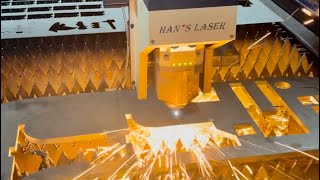 Han’s Fiber Laser 12kW VS 15kW [upl. by Pinsky193]