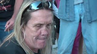 Nicko McBrain  McBrain Damage The Trooper Rock n Roll Ribs One Year Anniversary 2010 [upl. by Ayram615]