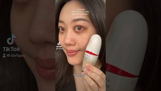 newest Shiseido RevitalEssence skin glow foundation on dry skin foundationreview [upl. by Eceirahs875]