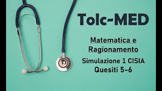 TolcMED Simulazione 1 Analisi dei Quesiti di Ragionamento e Matematica 2 [upl. by Spratt]