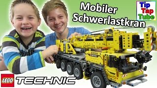 Lego Technic 42009 Mobiler Schwerlastkran Spielzeug Koloss 2606 Teile Zuschauer Grüße Kinder Kanal [upl. by Eiznekcm]