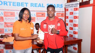 MUZAMIR SSEMUDDU Heroics Over Isaac Zebra Mando Jr Wins Him Fortebet Real Star Monthly Award [upl. by Corrina532]