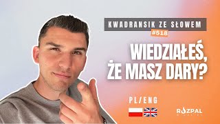 Kwadransik ze Słowem 518  Wiedziałeś że masz dary PLENG [upl. by Dric]