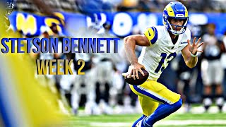 Stetson Bennett HighLights Vs Chargers [upl. by Anoyet519]