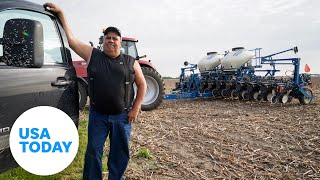 Fertilizer prices reaching record highs worrying farmers as planting season is underway  USA TODAY [upl. by Ellesirg]